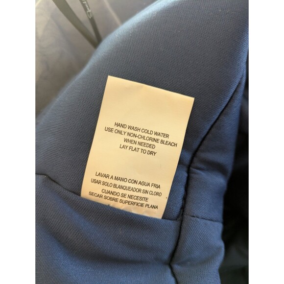 Navy Blue Sequin Strapless Tulle Party Dress Size 3 Prom Homecoming Speechless - Picture 10 of 11